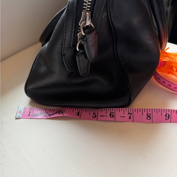 Coach Black leather Hayley satchel - Picture 6 of 10